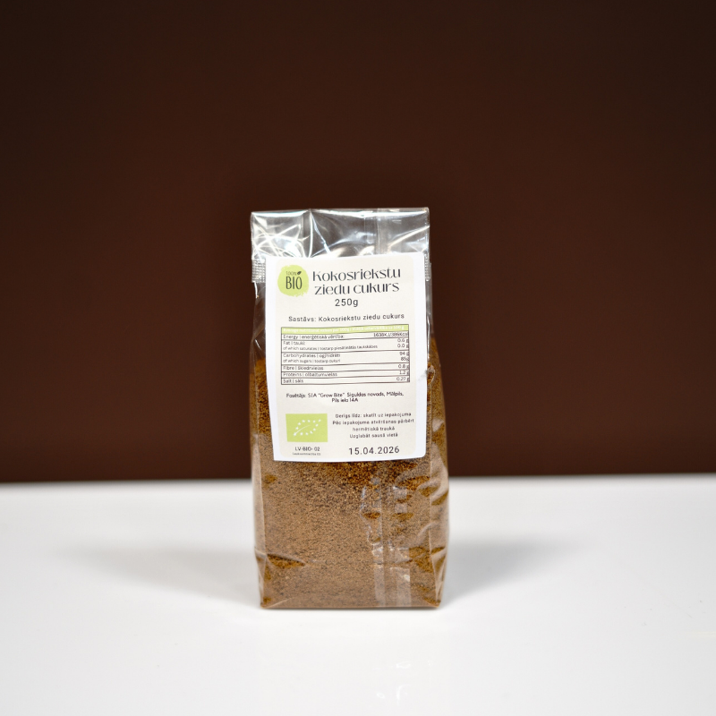 Kokosriekstu ziedu cukurs