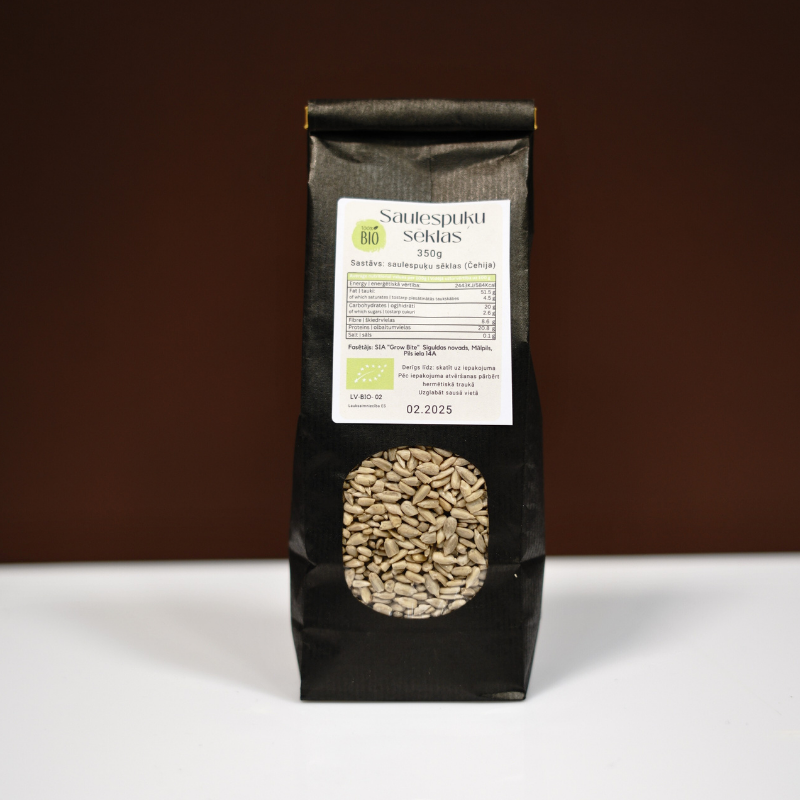 BIO Saulespuķu sēklas