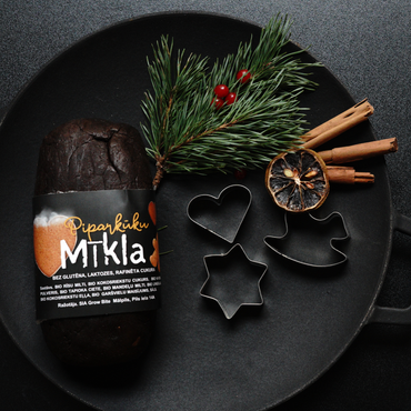 BIO Piparkūku mīkla bezglutēna vegāniska bez rafinēta cukura (500g)