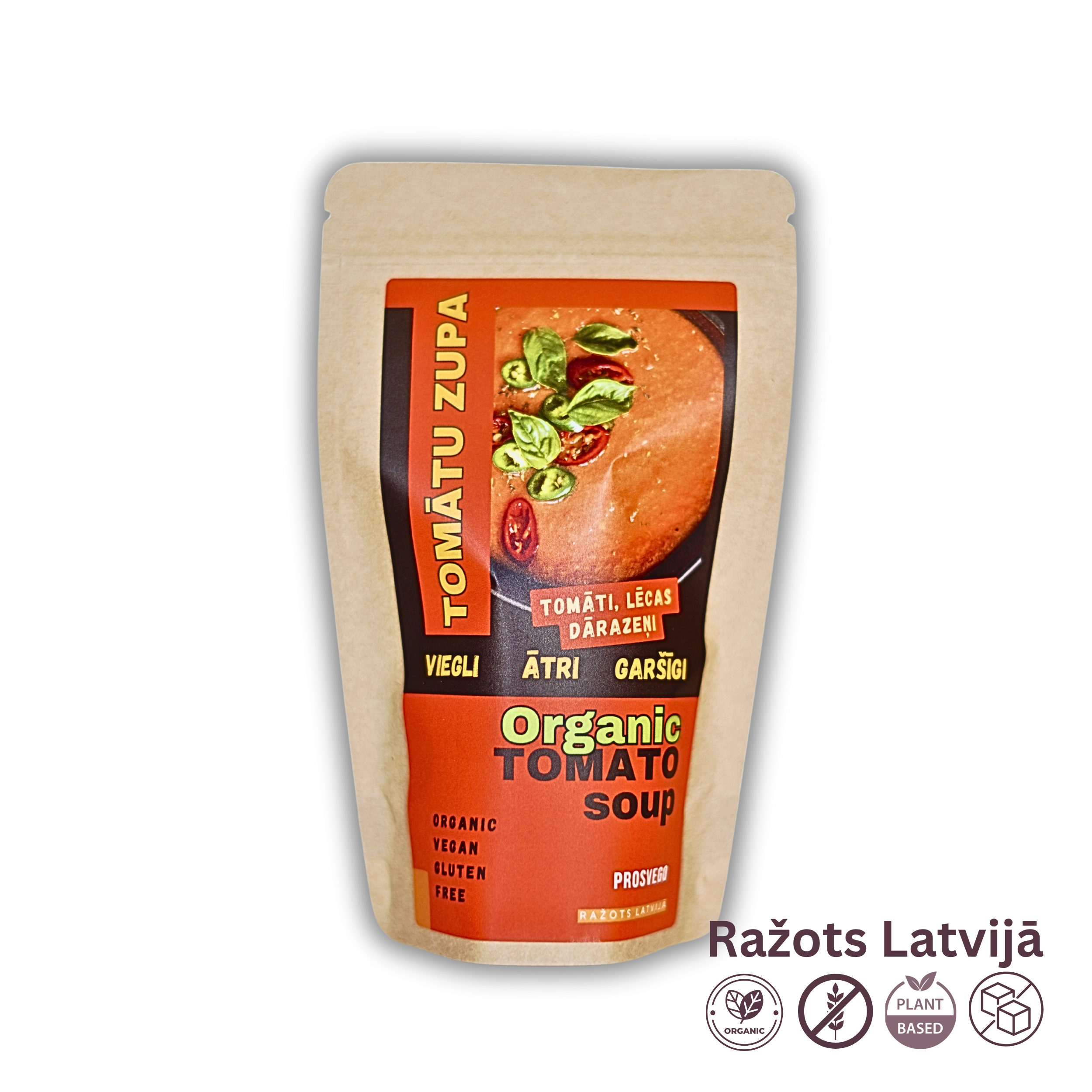 BIO Tomātu un lēcu zupa (50g)