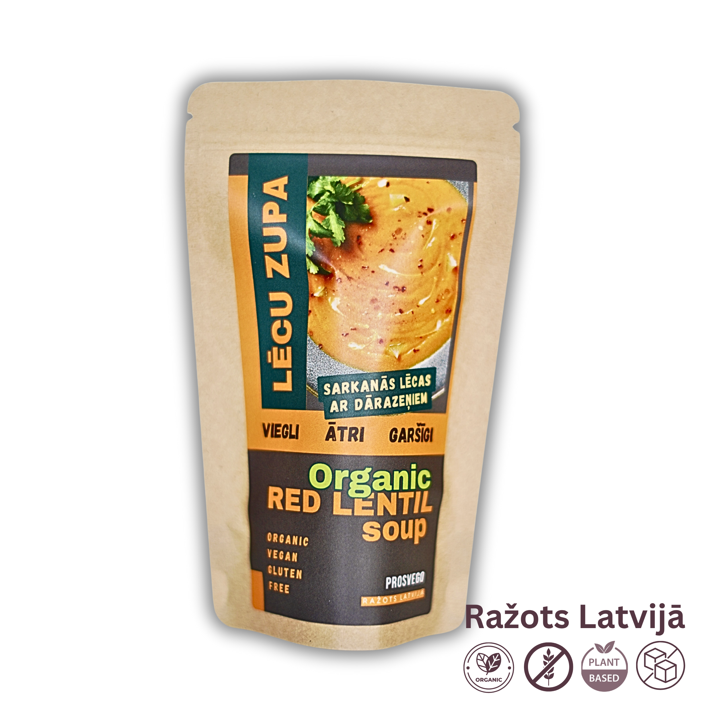 BIO Sarkano lēcu zupa (50g)