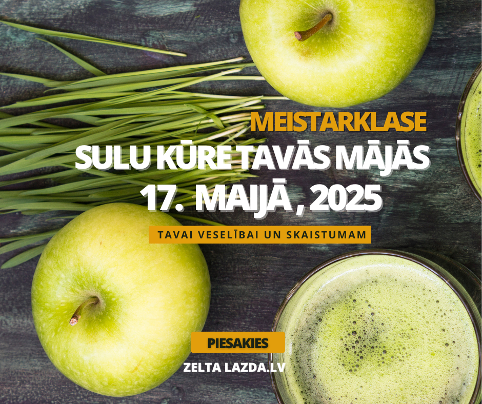 17.05. Meistarklase "Sulu kūre Tavās mājās"