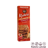 BIO Pikantie tomātu un sēklu krekeri